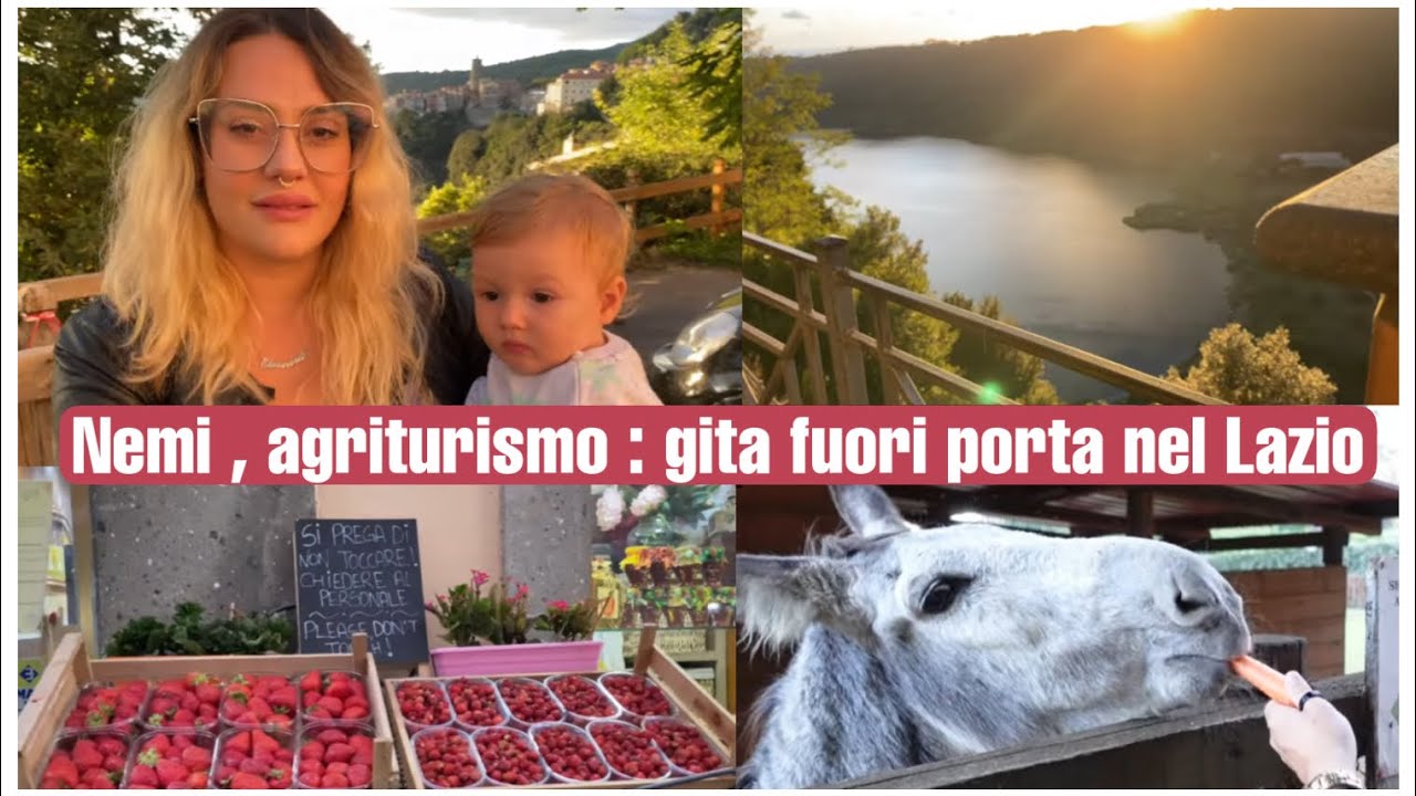 NEMI : LAGO E SPECIALITA' | AGRITURISMO A KM0 |  PROVO LA PIZZA GOURMET!! PACCO YESSTYLE! VLOG