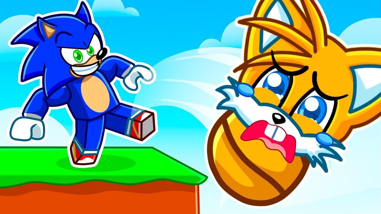 SONIC JETTE ce BÉBÉ TAILS  sur ROBLOX !