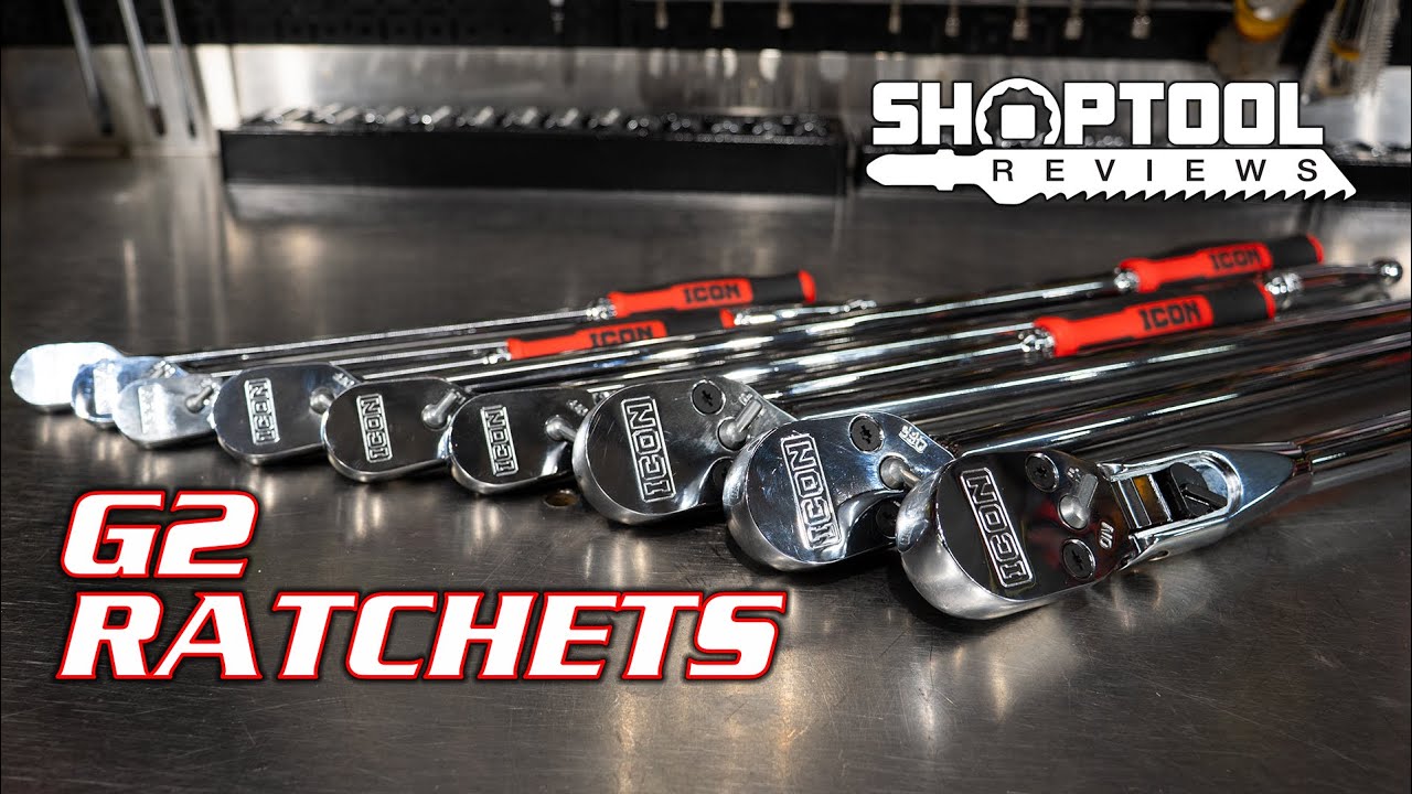 RATCHET UP! ICON G2 Ratchets from Harbor Freight - 2nd Gen - MORE To Come
