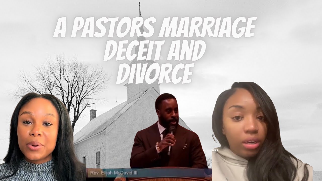 Pastor Elijah McDavid serves his wife with divorce papers