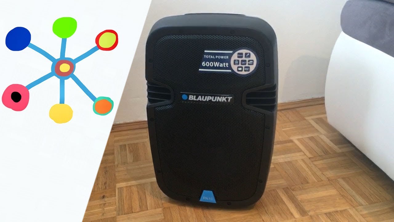🎼🔊👉 BLAUPUNKT POWER AUDIO PA10 ( Party Speaker )