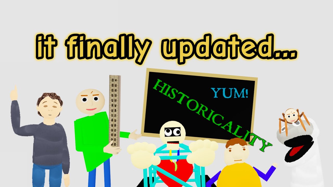 This Roblox Baldi's Basics Roleplay Game FINALLY updated!