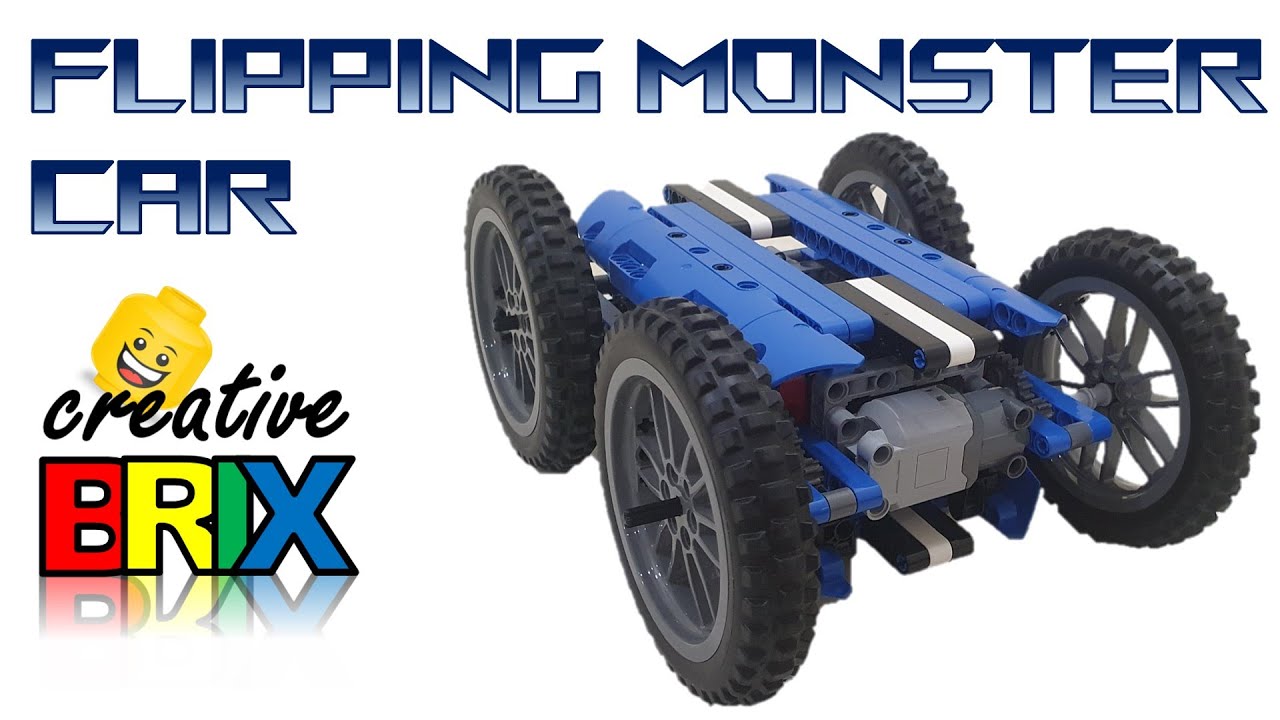 LEGO Technic - Flipping Monster Car - with BuWizz 2.0