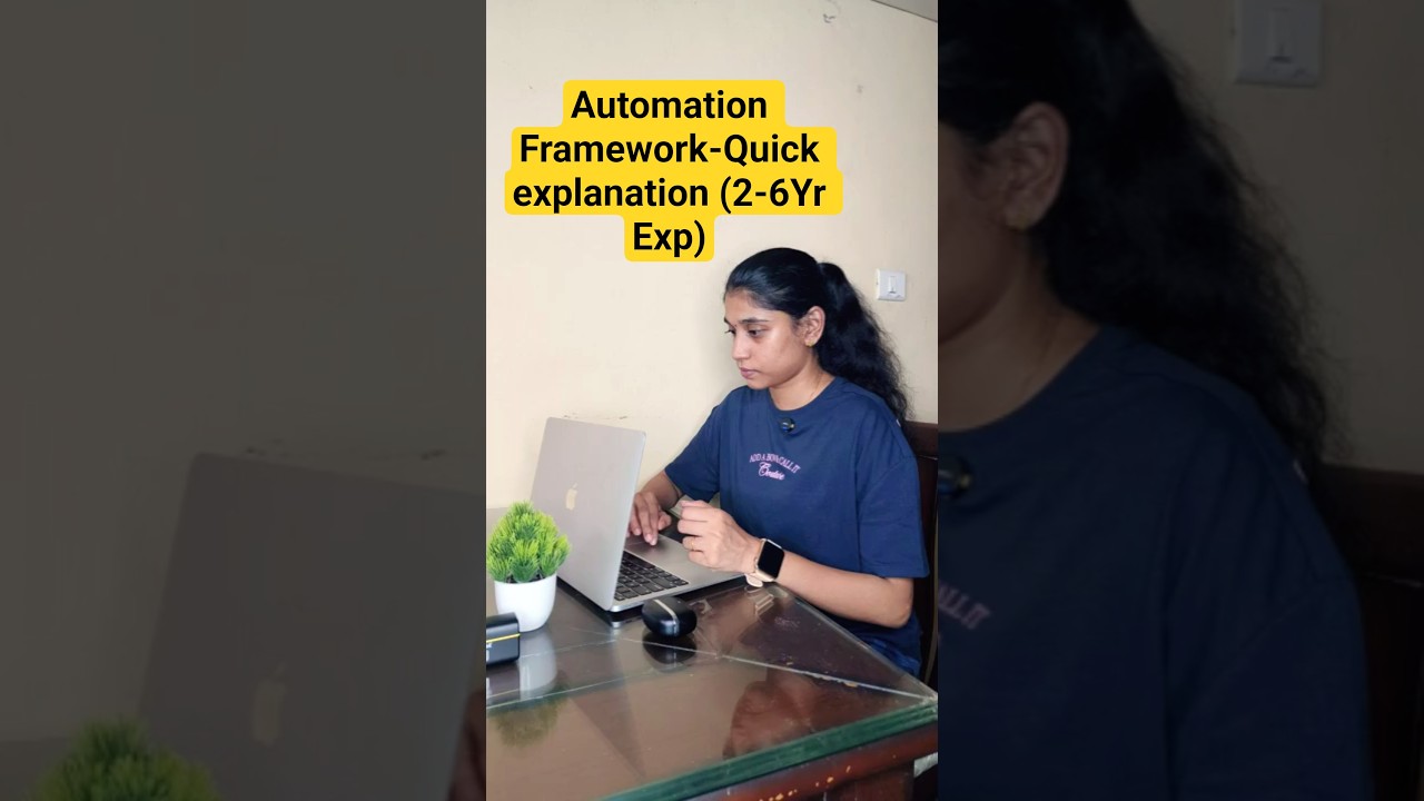✨💻 Automation Framework Explained ⭐🚀 2&ndash;6 Years Experience ✅✨