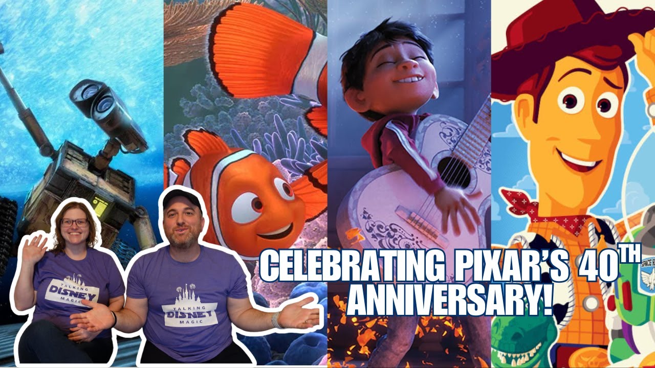 Pixar's 40th Anniversary Celebration + Josh D'Amaro Is the New CEO of Disney #DisneyParks #Pixar