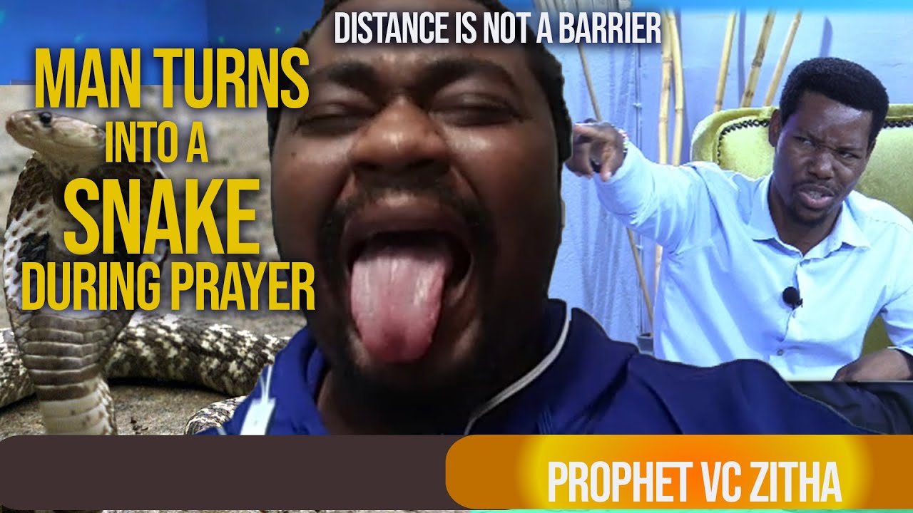 MAN TURNS INTO A SNAKE. WATCH!!!!!!
