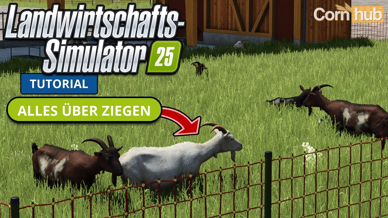 LS25 Ziegen züchten – Alles zur Haltung und Pflege!