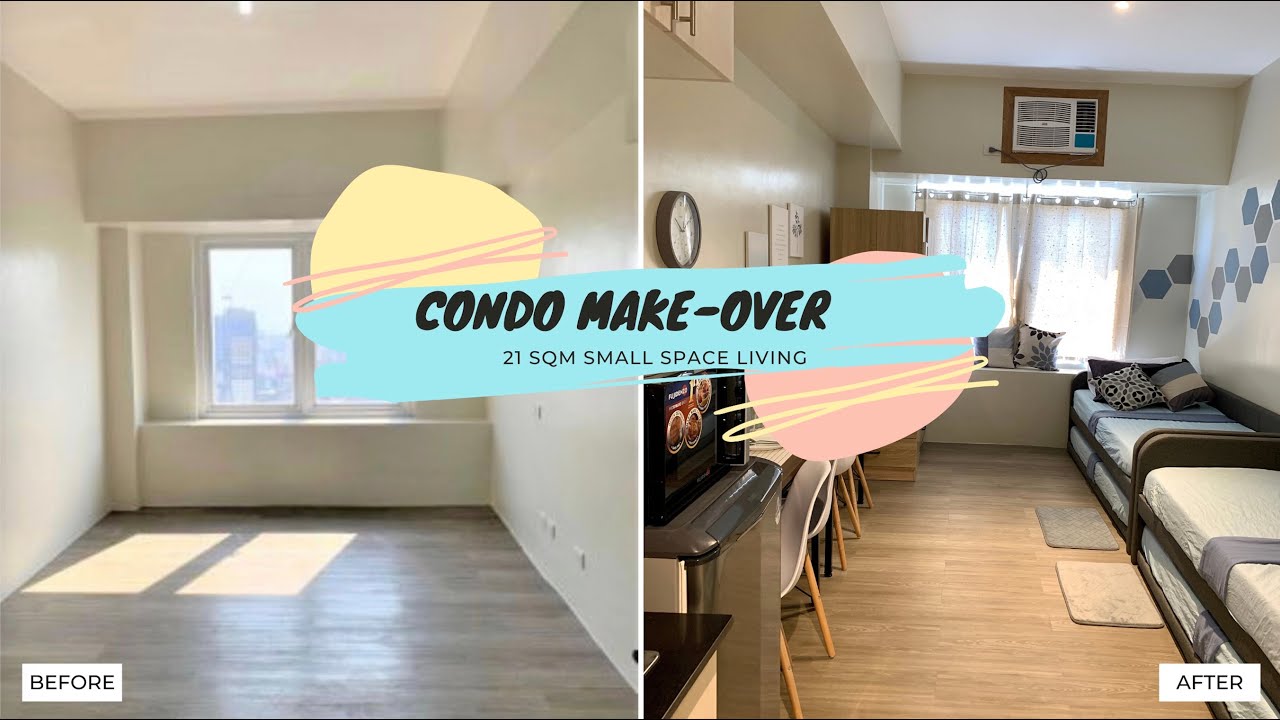21sqm Studio Condo Make-over for Student Rental