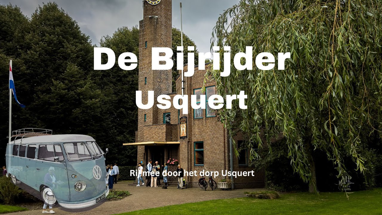 De Bijrijder rijdt door het dorp Usquert (voorlopig de laatste aflevering)