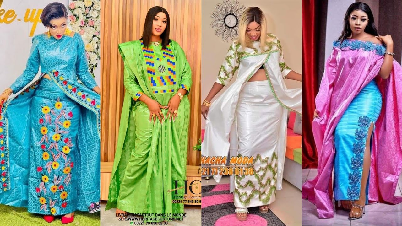 💥Fashion 2023💥Très belle robe tendance avec fente mode couture sénégalais 2023 #mode #model #senegal