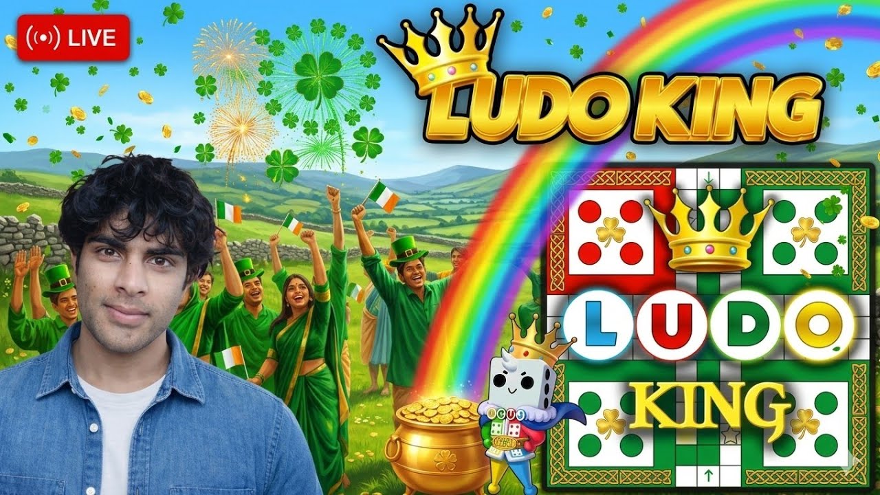 🎉 Happy 𝗦𝘁. 𝗣𝗮𝘁𝗿𝗶𝗰𝗸’𝘀 𝗗𝗮𝘆 🍀 | 🎲 Ludo King Live | Ultra Voltage