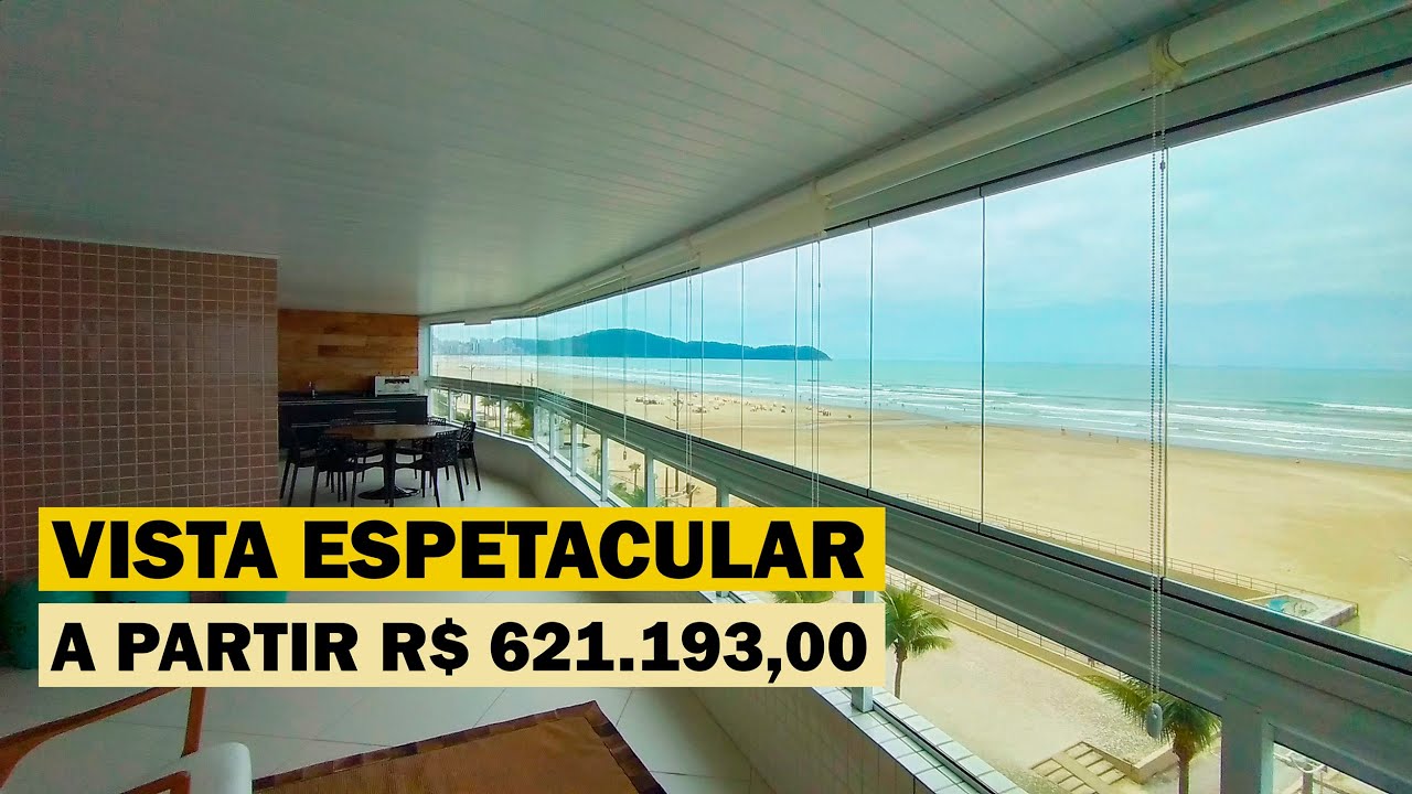 VISTA ESPETACULAR EMPREENDIMENTO EM FRENTE A PRAIA DA AVIAÇÃO APARTAMENTOS COM 2 OU 3 DORMITÓRIOS