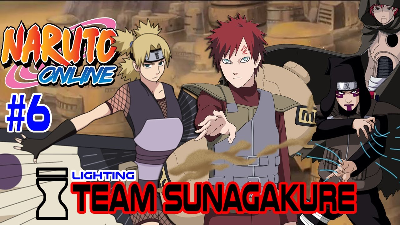 Naruto Online - Formasi Combo Team Sunagakure - Lighting #6