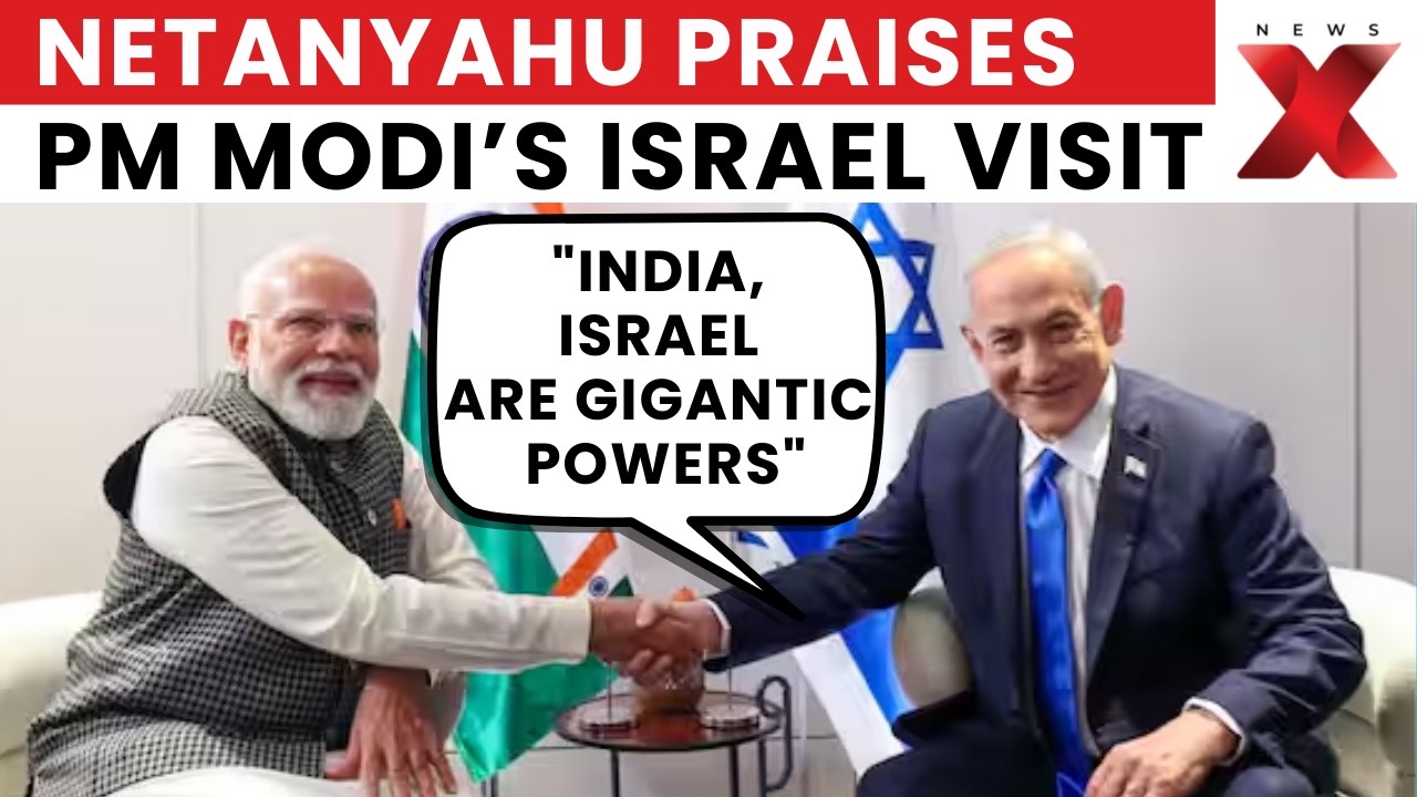 PM Modi In Israel: Netanyahu Says, ‘Deeply Moved by PM Modi’s Visit, The Modi Hug Is Special’