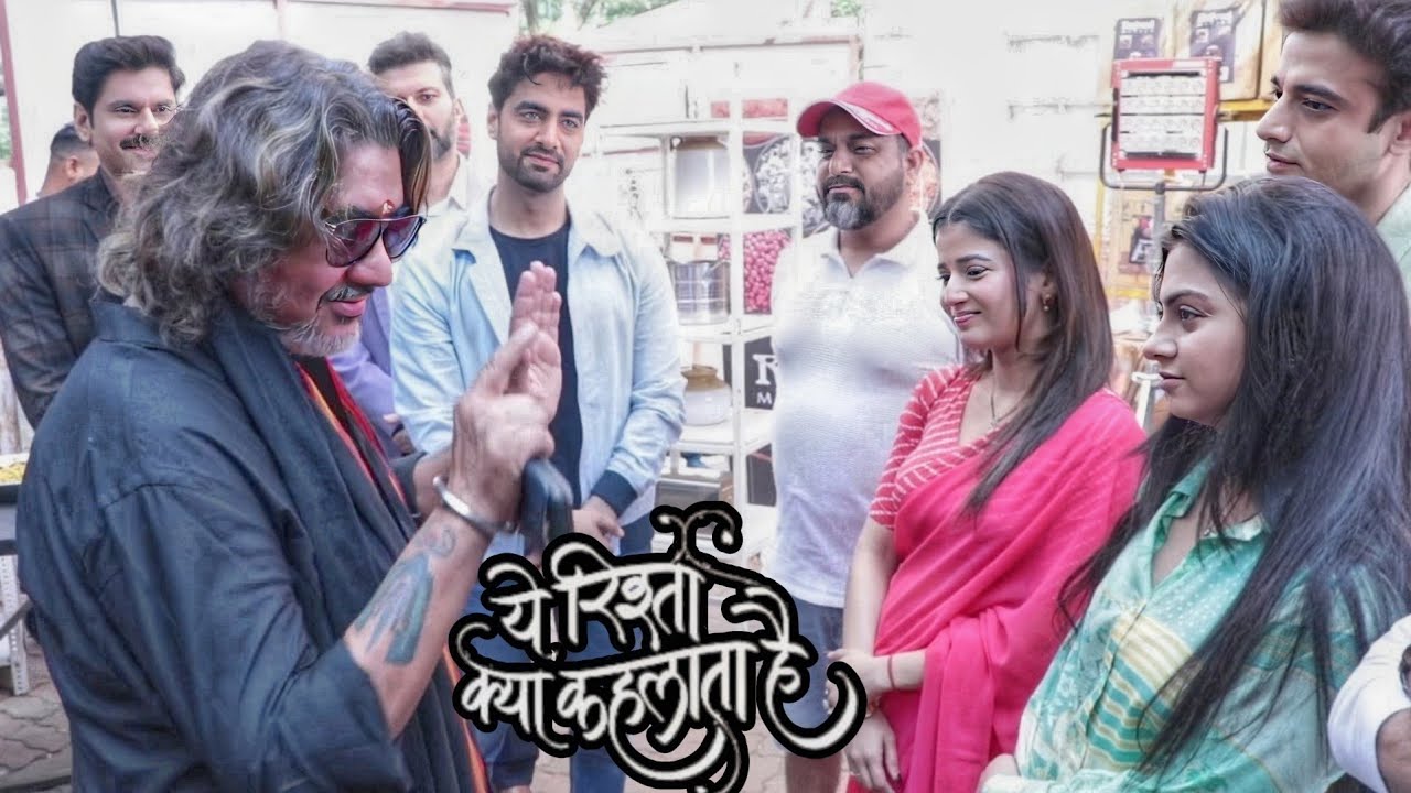Ye Rista Kya Kahlata Hai Abhira, Armaan & Arohi Conversation With Director Rajan Shahi at Set