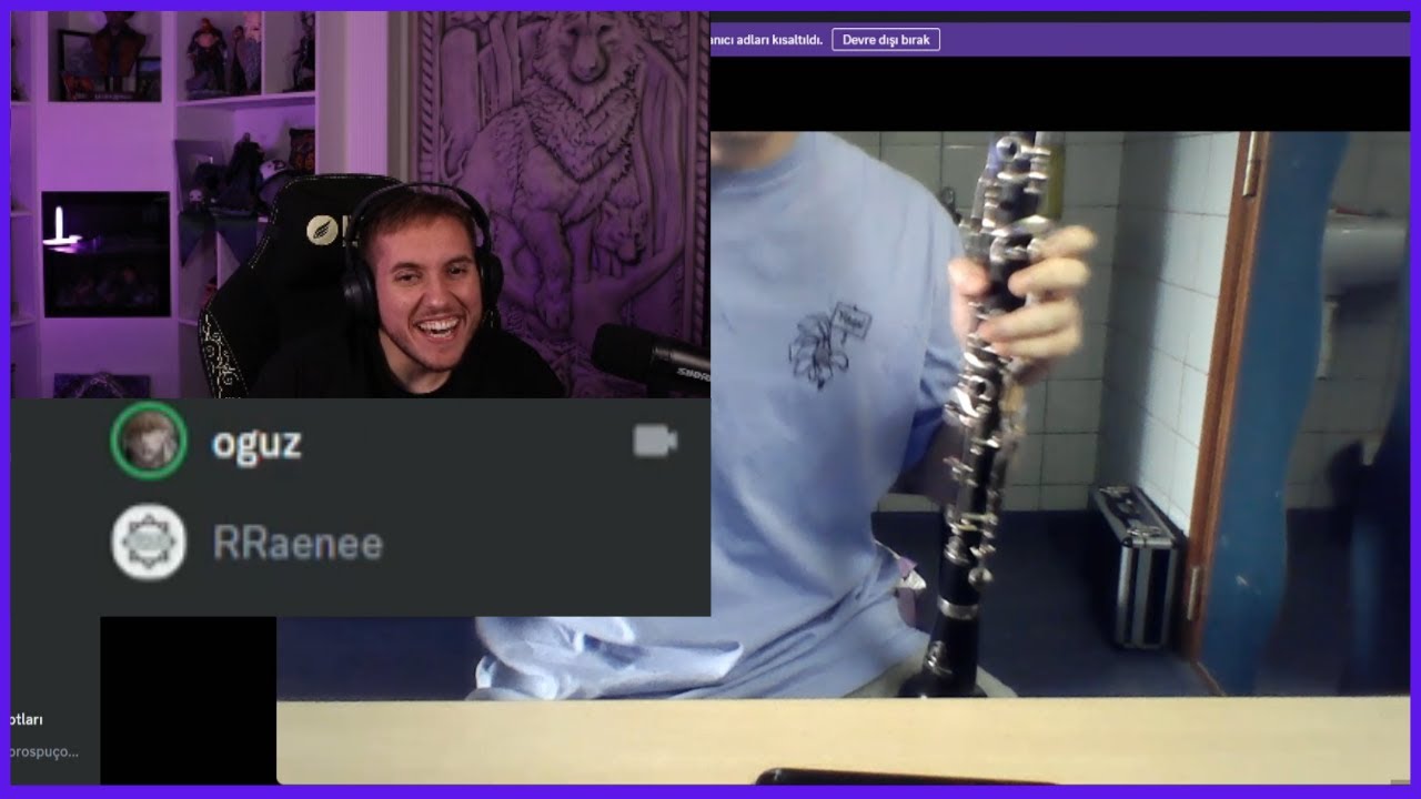 RRaenee - Discord'da Klarnet İle Canlı Müzik