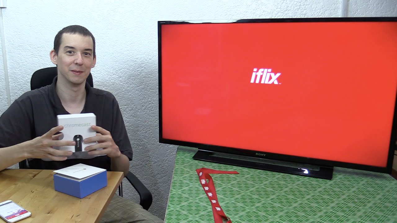 IFLIX на вашем телевизоре с помощью Chromecast