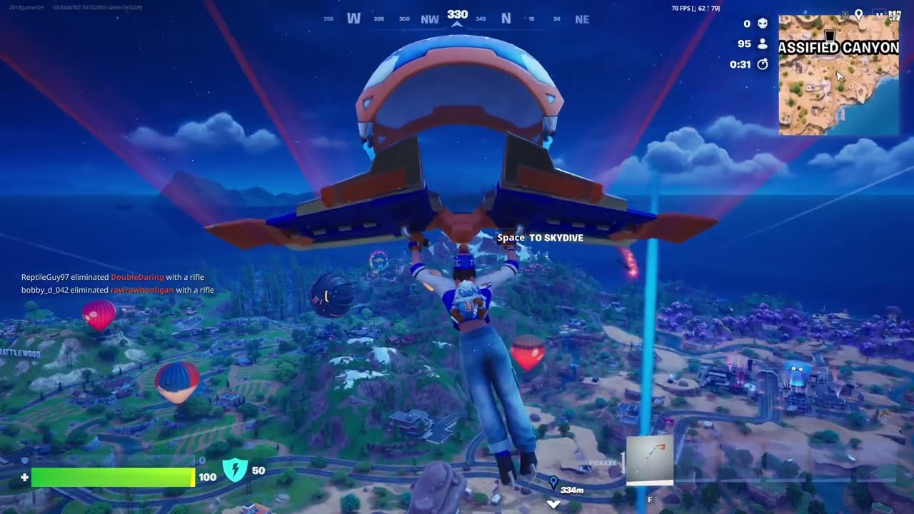 Fortnite Rocket Landing live event | Chapter 7 Season 1