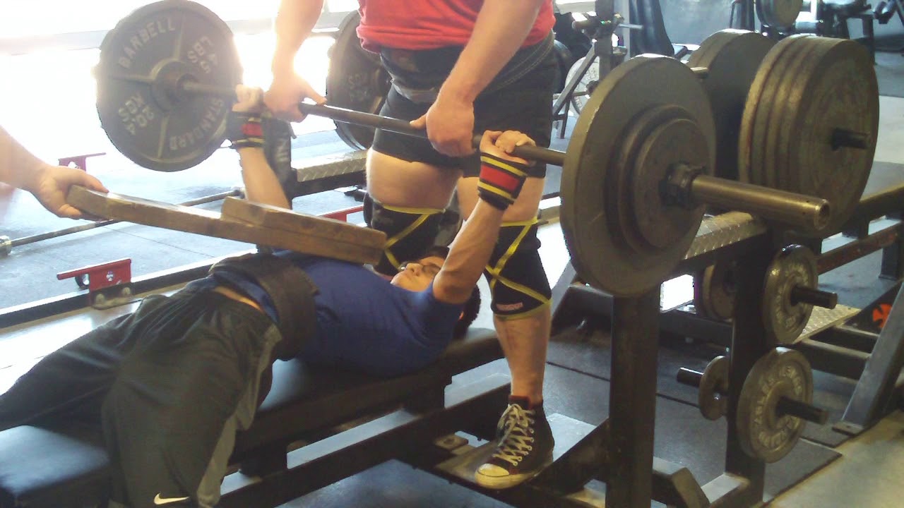 Jeremy J Cuellar 123 (SP) Bench Press 205 lbs x 3 off 2bd (2)- 05/06/18