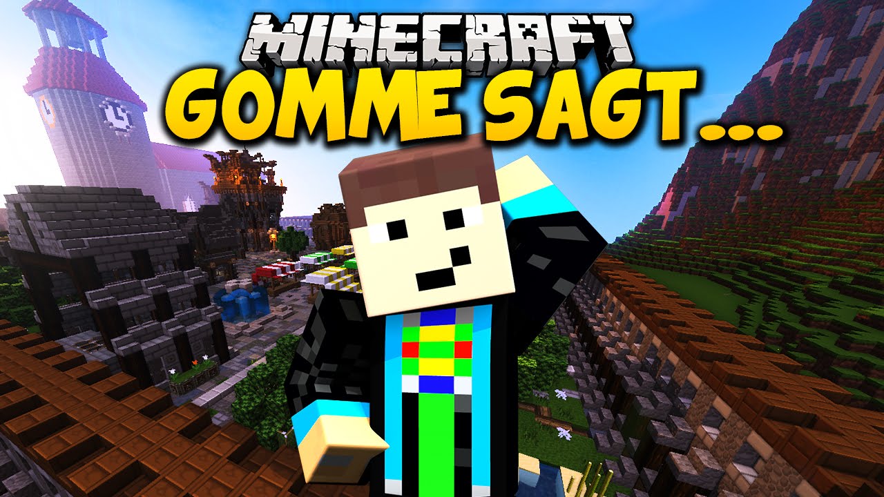 Oh DAS tut weh! + Mega RENNEN :D - Minecraft: Gomme Sagt mit der PixelCrew