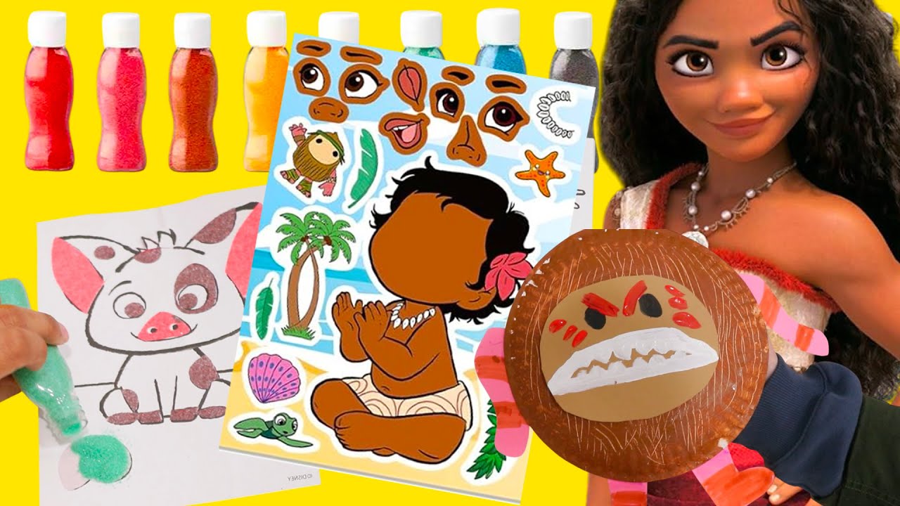 Actividades para niños de MOANA | Compilación de Colorines con Andre