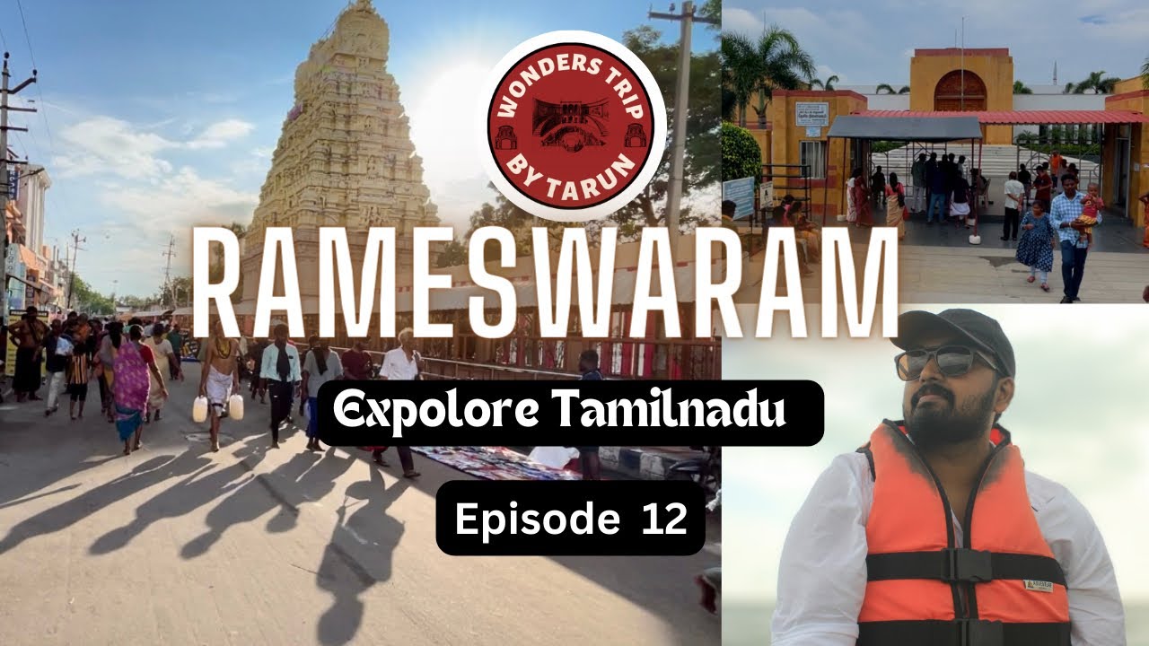 Rameswaram രാമേശ്വരം| Ramanathaswamy Temple House of Kalam& Dr APJ Abdul Kalam Memorial Kushi Beach