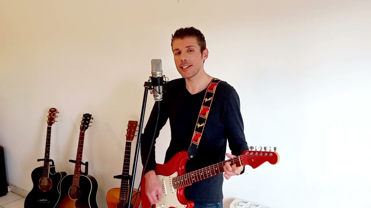 While my guitar gently weeps - The Beatles/George Harrison cover + Impro Guitar Solo - Benoît Conem