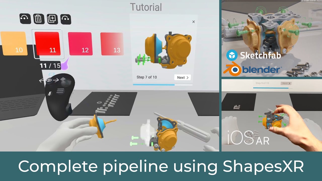 Complete Project Pipeline using ShapesXR