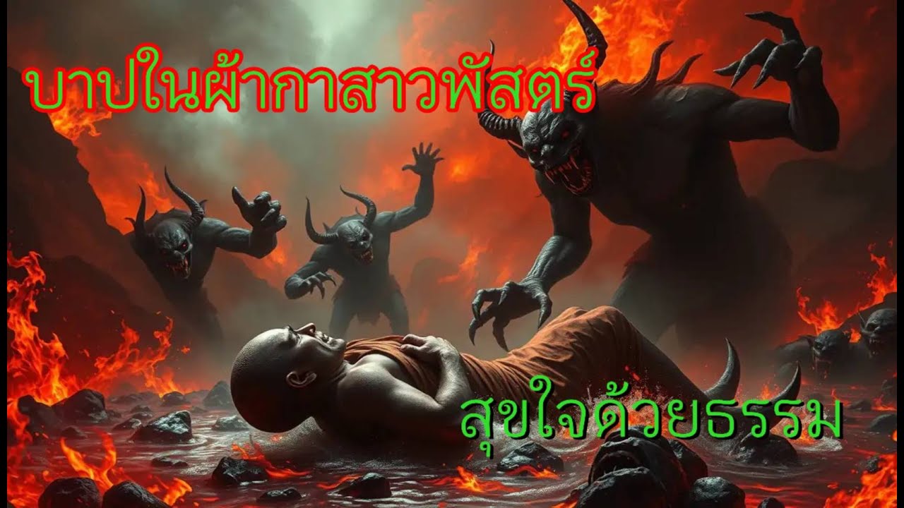 บาปในผ้ากาสาวพัสตร์#นิทานธรรมะ