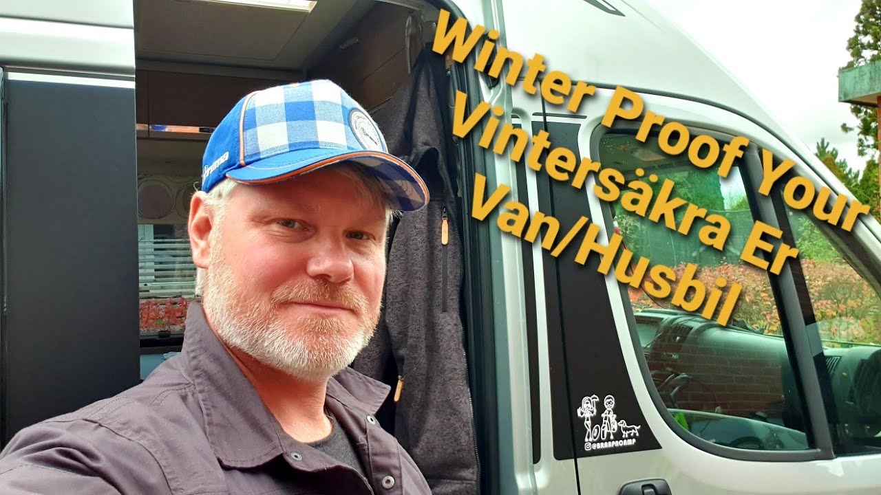 Vintersäkra din Plåtis eller Husbil / Frost Proof your Van or Motorhome - Adria Twin