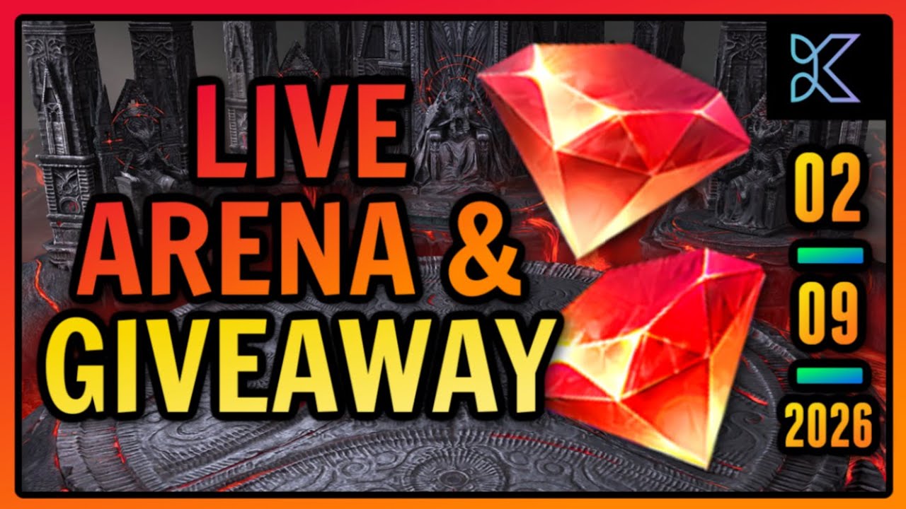 GIVEAWAYS + Live Arena + Hydra [TUЯ KruYseN] | Raid: Shadow Legends