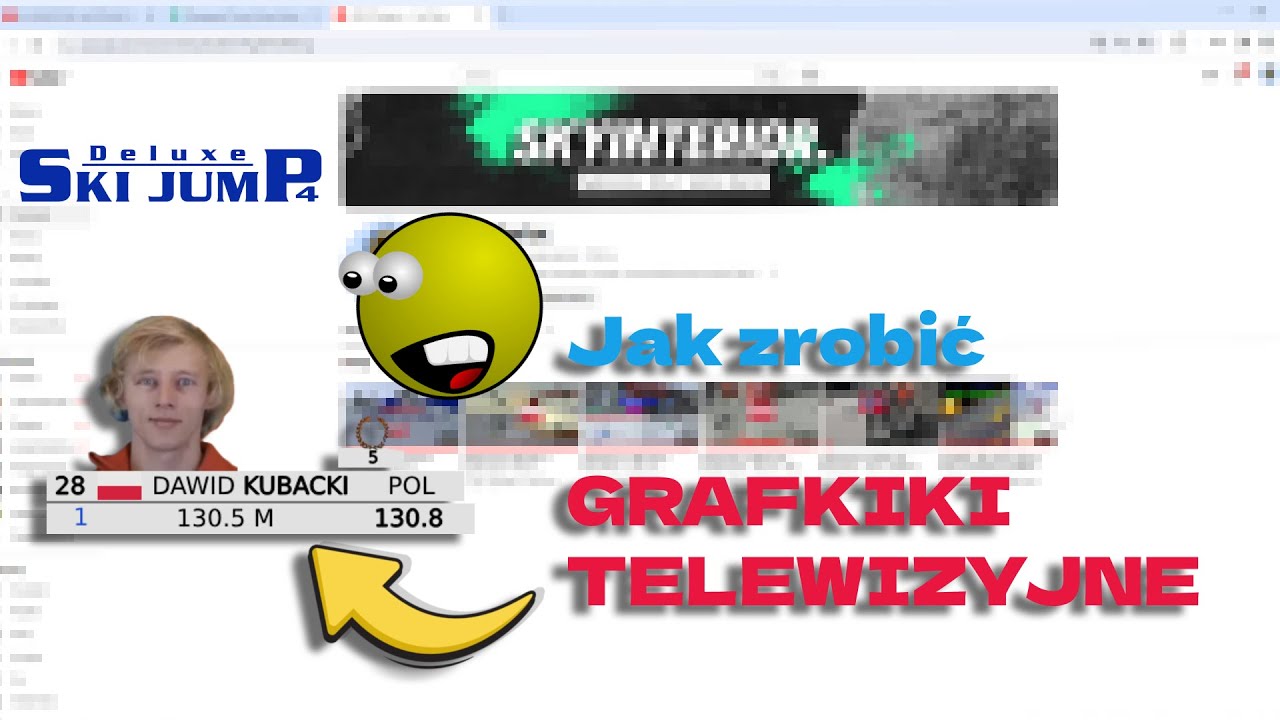 Poradnik #2 Jak zrobić grafiki telewizyjne w DSJ4. Special na 100 subskrypcji! @denzeeyt