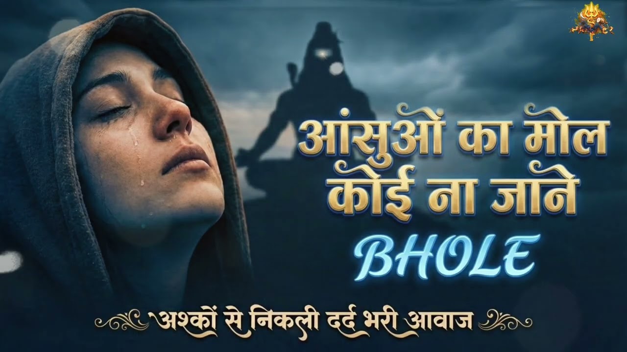 रोते दिल की पुकार महादेव तक 😭 | आंसुओं का मोल कोई ना जाने | Most Painful Shiv Bhajan