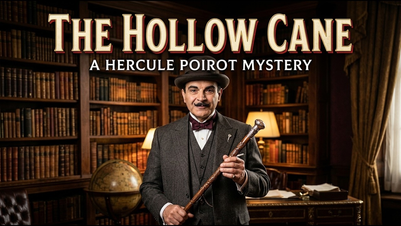 Hercule Poirot Hollow Cane Mystery: A Stick That Struck Twice | A Hercule Poirot Story