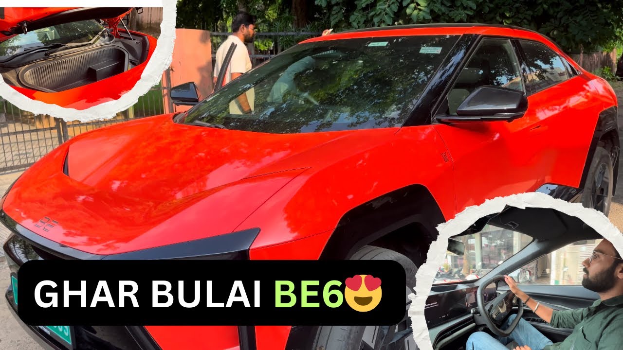 Mahindra BE6 ghar bula li🤩|| new car lene ki planning🥳