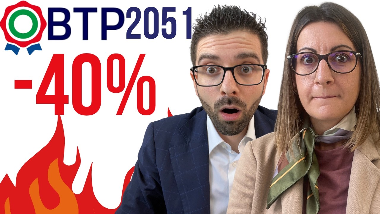 BTP 2051 (-40%): Vendere in PERDITA o Portare a Scadenza?