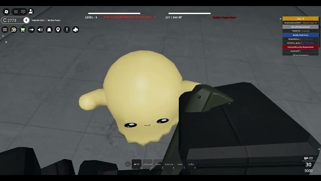 Scp Roleplay !! cam suspect