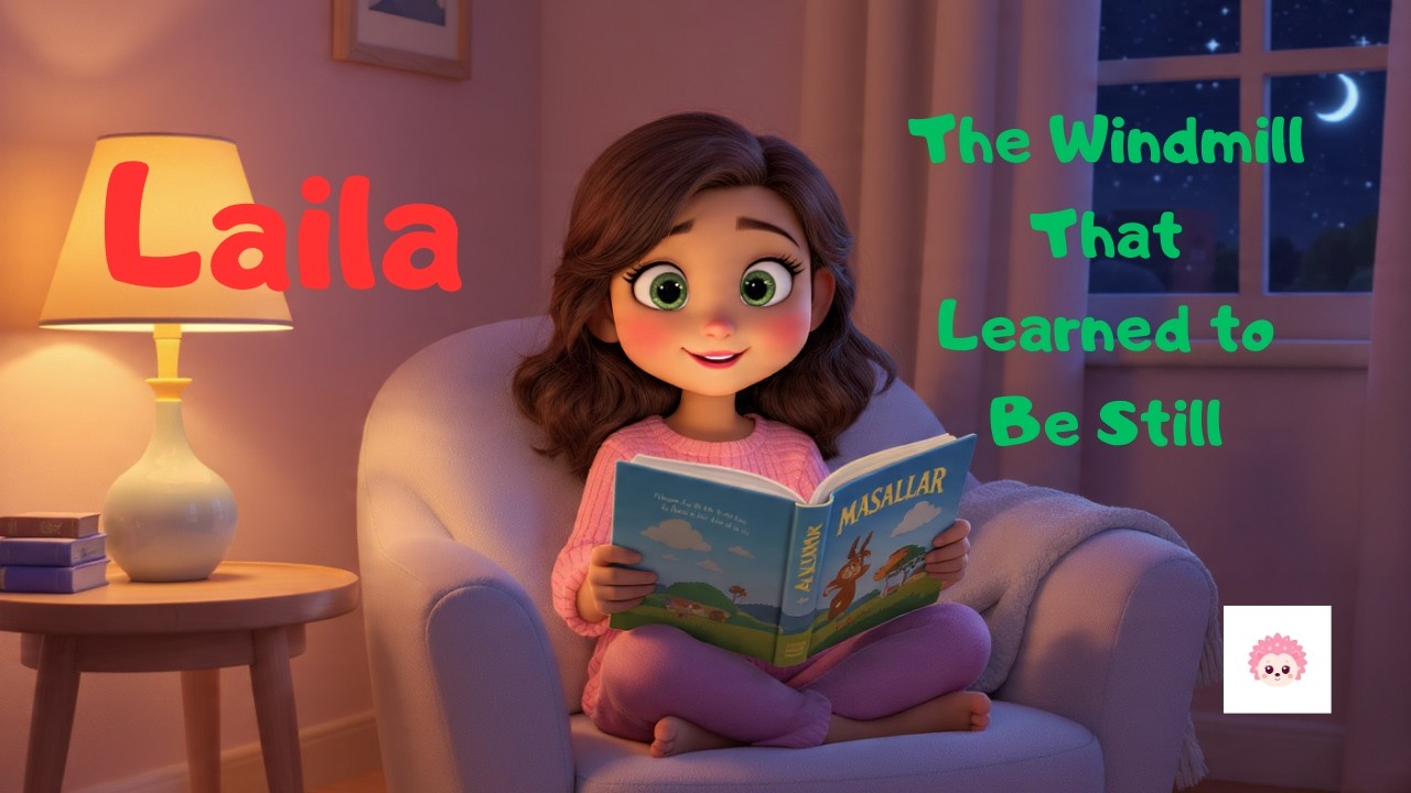 The Windmill That Learned to Be Still | A Gentle Bedtime Story for Kids