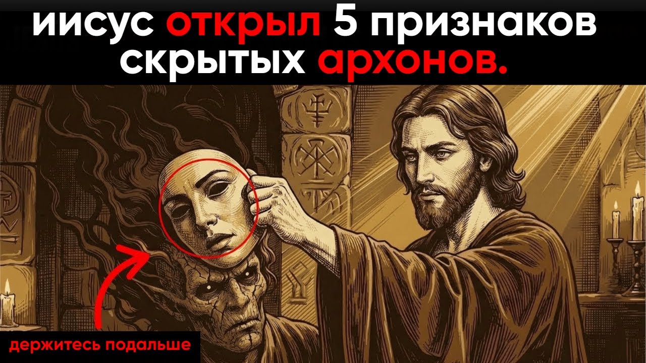 Иисус явил 5 признаков присутствия архонтов в человеческом обличье: держитесь подальше от этих людей