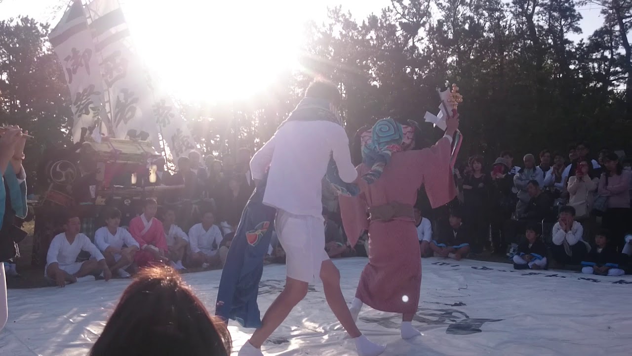吉原祭り2018〜吉原西組獅子舞その① 弊の舞〜
