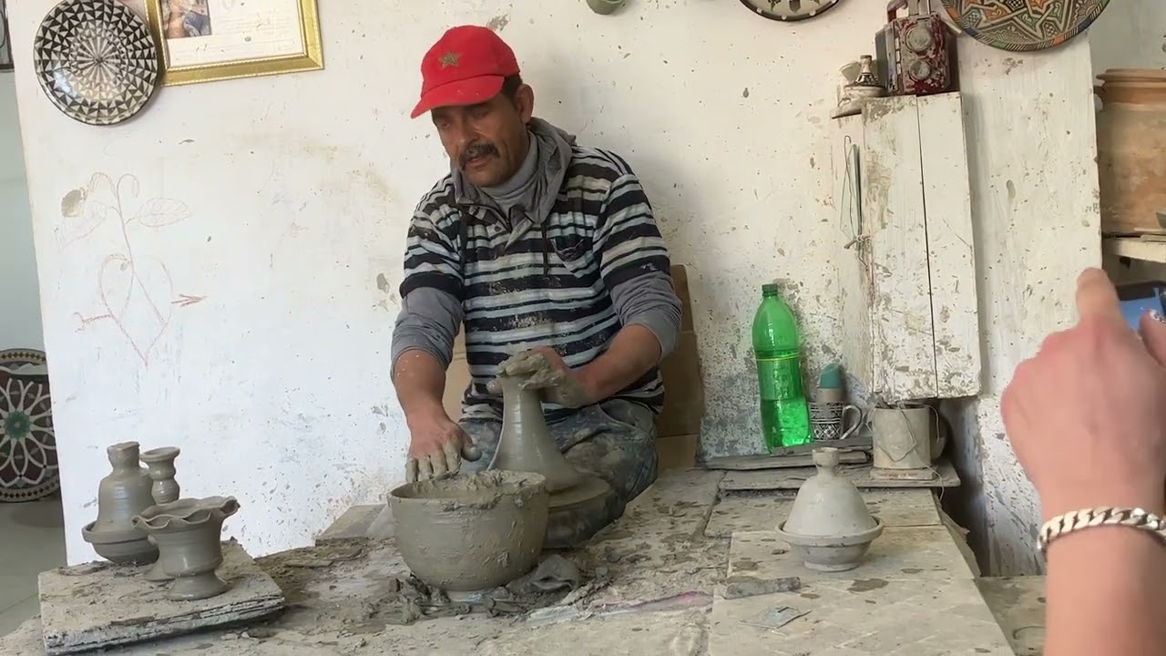 Art Pottery Workshop (Art de Poterie ACH) Fez, Morocco 26.3.2023