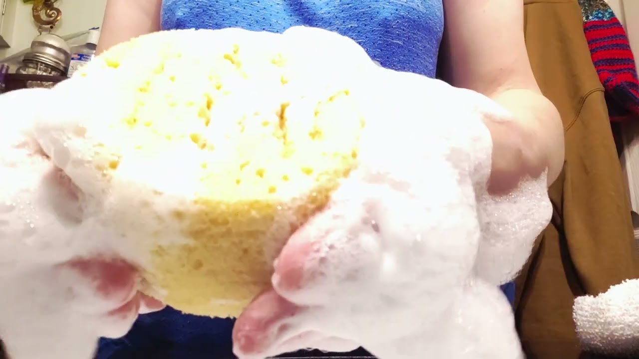 soap sponge asmr