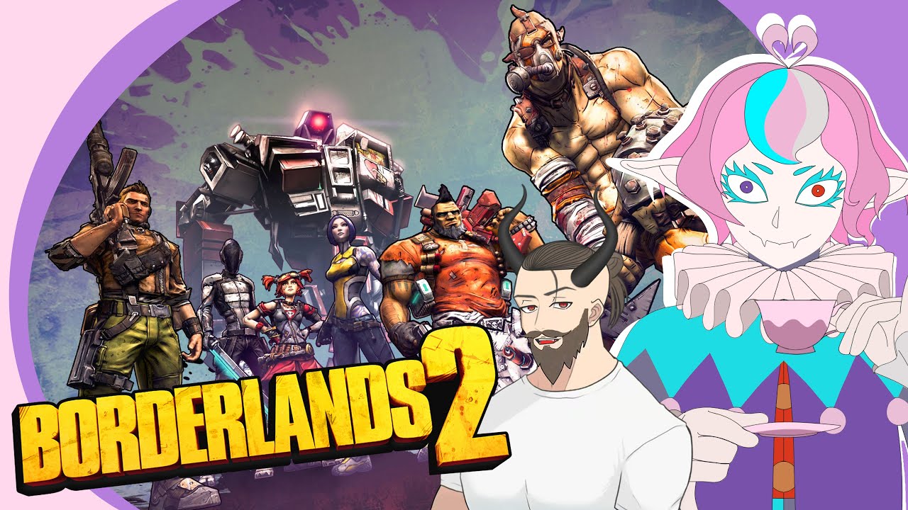 TWO DUMMIES PLAY!! w/ @InfraRedDemon |【Borderlands 2】|『VTUBER EN』