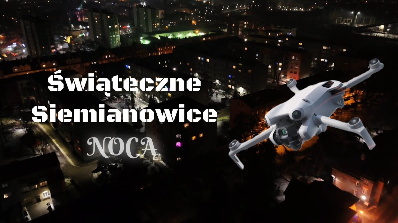 Świąteczne Siemianowice Nocą 