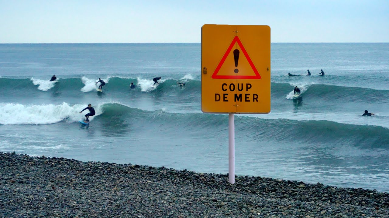 surfer dans les alpes maritimes