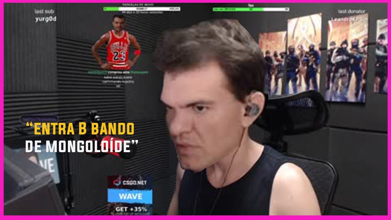Wave dando muito rage com seus alunos