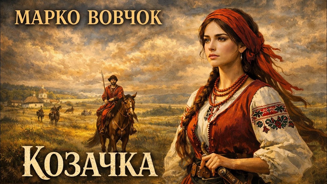 МАРКО ВОВЧОК - КОЗАЧКА | ЧИТАЄ БАЛАБОЛКА #аудіокниги #booktok #україна 