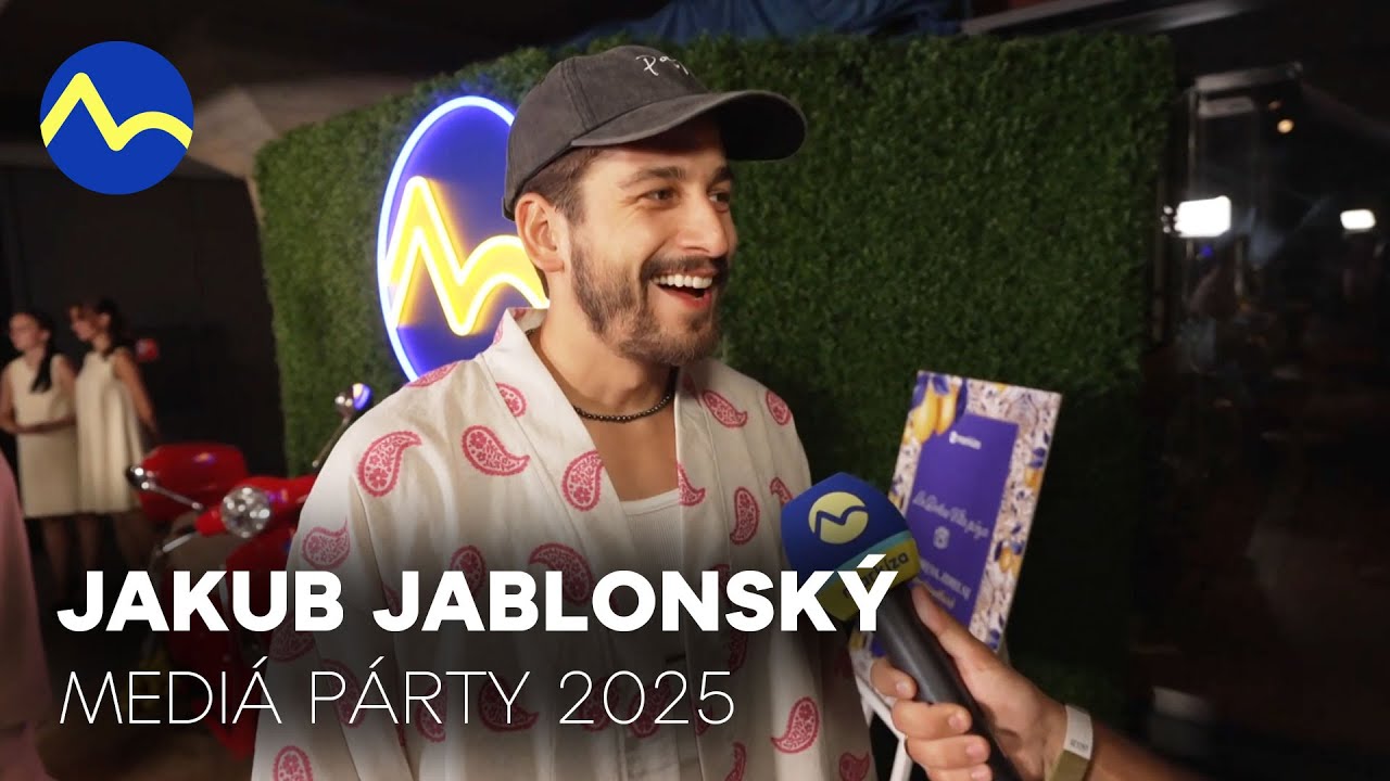 Jakub Jablonský o živote s dcérkou Vesnou: Nádherné slová | Media párty TV Markíza 2025