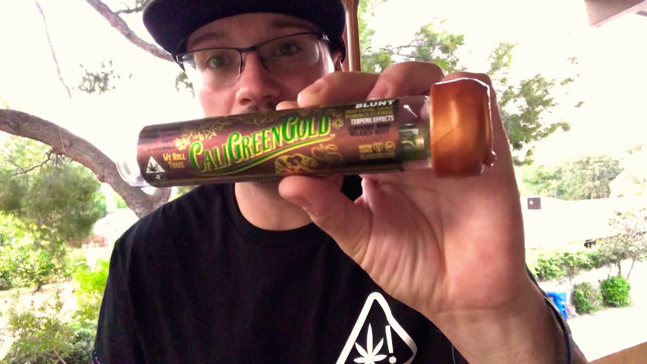 The Cherry Cookies Strain Review Featuring The Cali Green Gold Infused Pre-Rolled Blunt