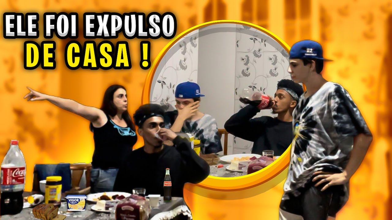 TROLLEI MINHA MÃE COM AMIGO MAL EDUCADO !!!